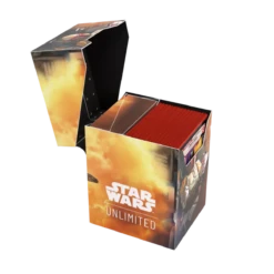 Gamegenic - Star Wars: Unlimited - Soft Crate - Boba Fett/Fett's Firespray(Gamegenic Star Wars Unlimited Soft Crate Boba Fett Fetts Firespray) -The Card Vault Store GG SWU SoftCrate Set 4 Boba Fett 0004