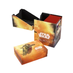 Gamegenic - Star Wars: Unlimited - Soft Crate - Boba Fett/Fett's Firespray(Gamegenic Star Wars Unlimited Soft Crate Boba Fett Fetts Firespray) -The Card Vault Store GG SWU SoftCrate Set 4 Boba Fett 0008