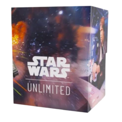 Gamegenic - Star Wars: Unlimited - Soft Crate - Han Solo/Millenium Falcon(Gamegenic Star Wars Unlimited Soft Crate Han Solo Millenium Falcon) -The Card Vault Store GG SWU SoftCrate Set 4 Han Solo 0002