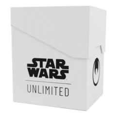 Gamegenic - Star Wars: Unlimited - Soft Crate - White/Black(Gamegenic Star Wars Unlimited Soft Crate White Black) -The Card Vault Store GG SWU SoftCrate WhiteBlack 0002 8f79cf79 06c4 47fb 8a28 992a35451921