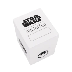 Gamegenic - Star Wars: Unlimited - Soft Crate - White/Black(Gamegenic Star Wars Unlimited Soft Crate White Black) -The Card Vault Store GG SWU SoftCrate WhiteBlack 0003 bc67394c 6efe 46f8 9ac1 72023a3d2b2a