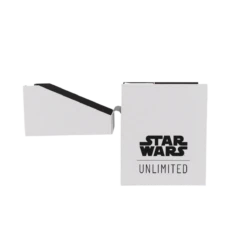 Gamegenic - Star Wars: Unlimited - Soft Crate - White/Black(Gamegenic Star Wars Unlimited Soft Crate White Black) -The Card Vault Store GG SWU SoftCrate WhiteBlack 0005