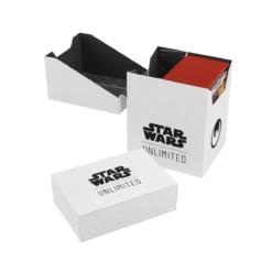 Gamegenic - Star Wars: Unlimited - Soft Crate - White/Black(Gamegenic Star Wars Unlimited Soft Crate White Black) -The Card Vault Store GG SWU SoftCrate WhiteBlack 0008