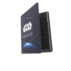 Gamegenic - Star Wars: Unlimited - 18-Pocket Album - Card Back Blue(Gamegenic Star Wars Unlimited 18 Pocket Album Card Back Blue 1) -The Card Vault Store GG SWU Casual Album 18er CardBack 00051