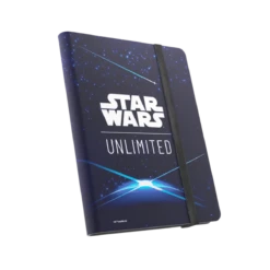 Gamegenic - Star Wars: Unlimited - 18-Pocket Album - Card Back Blue(Gamegenic Star Wars Unlimited 18 Pocket Album Card Back Blue 1) -The Card Vault Store GG SWU Casual Album 18er CardBack 00071