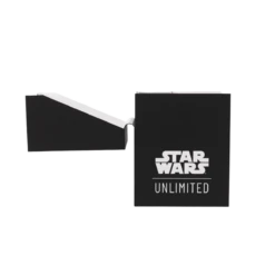 Gamegenic - Star Wars: Unlimited - Soft Crate - Black/White(Gamegenic Star Wars Unlimited Soft Crate Black White) -The Card Vault Store GG SWU Casual Box BlackWhite 0005