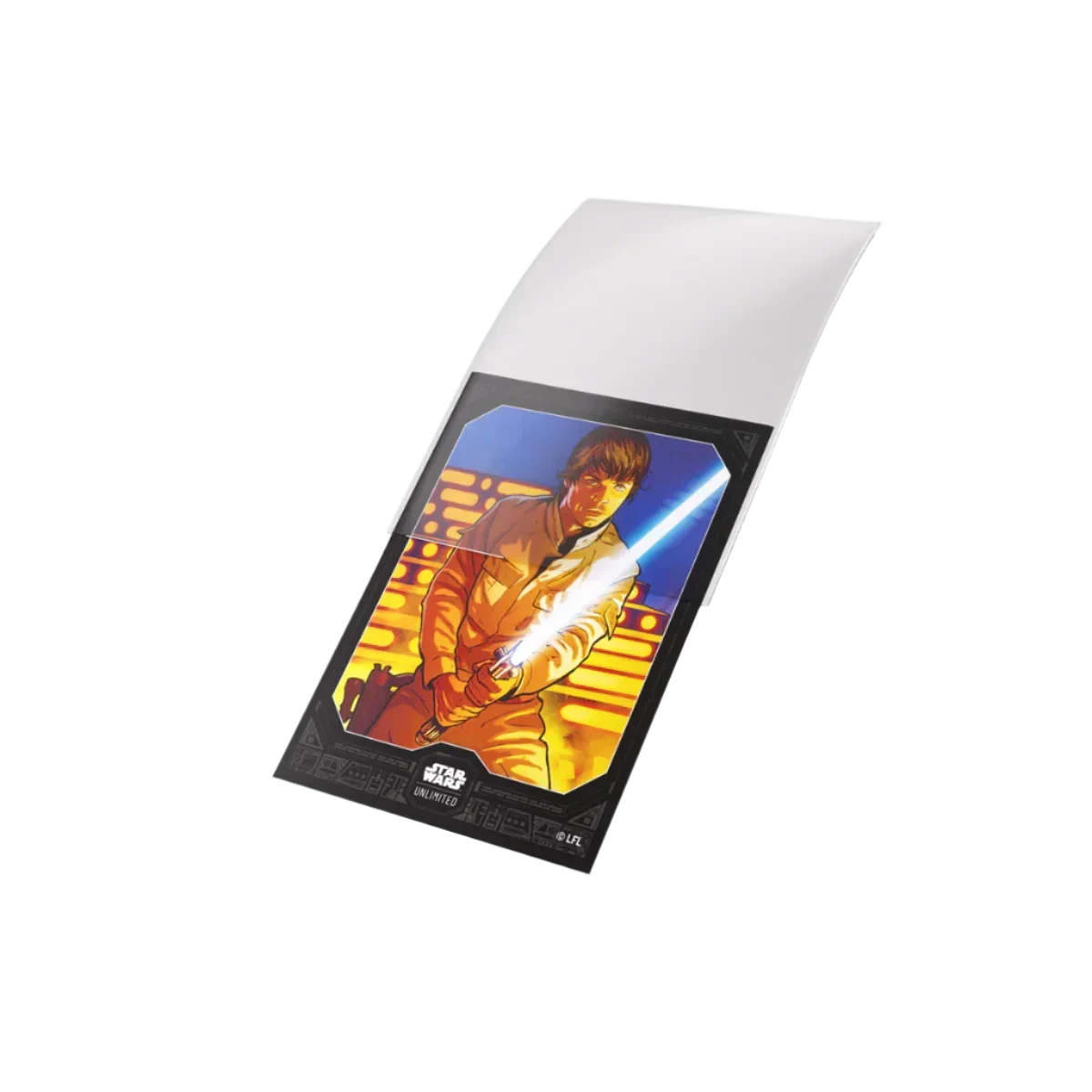 Gamegenic - Star Wars: Unlimited - Art Sleeves - Luke Skywalker(Gamegenic Star Wars Unlimited Art Sleeves Luke Skywalker) 4 Gamegenic - Star Wars: Unlimited - Art Sleeves - Luke Skywalker(Gamegenic Star Wars Unlimited Art Sleeves Luke Skywalker) - Image 4