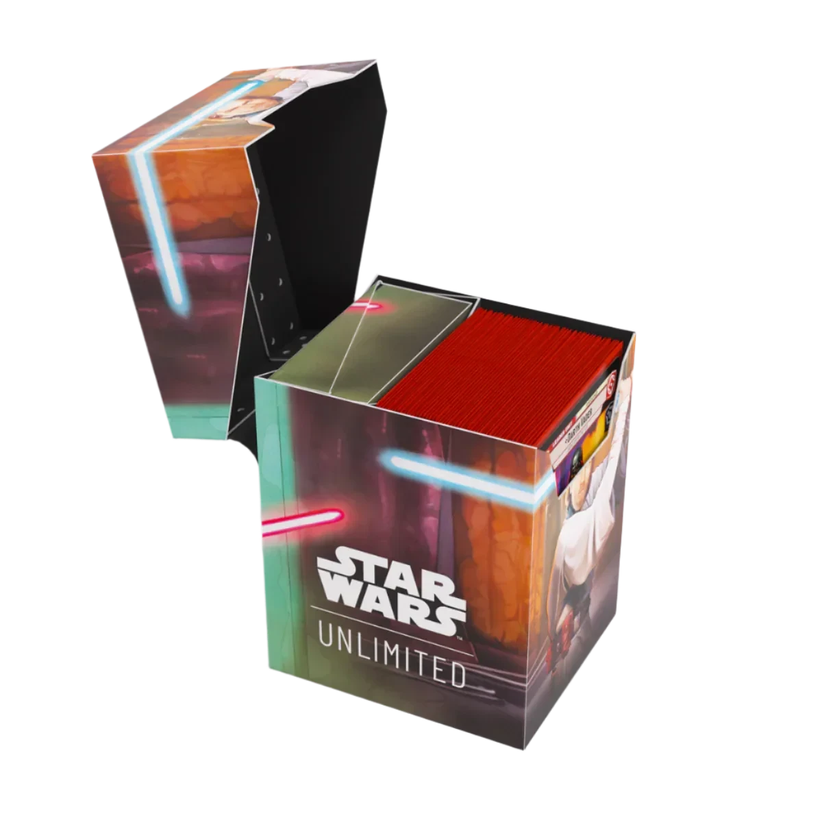 Gamegenic - Star Wars: Unlimited - Soft Crate - Obi-Wan Kenobi/Darth Maul(Gamegenic Star Wars Unlimited Soft Crate Obi Wan Kenobi Darth Maul) 5 Gamegenic - Star Wars: Unlimited - Soft Crate - Obi-Wan Kenobi/Darth Maul(Gamegenic Star Wars Unlimited Soft Crate Obi Wan Kenobi Darth Maul) - Image 5
