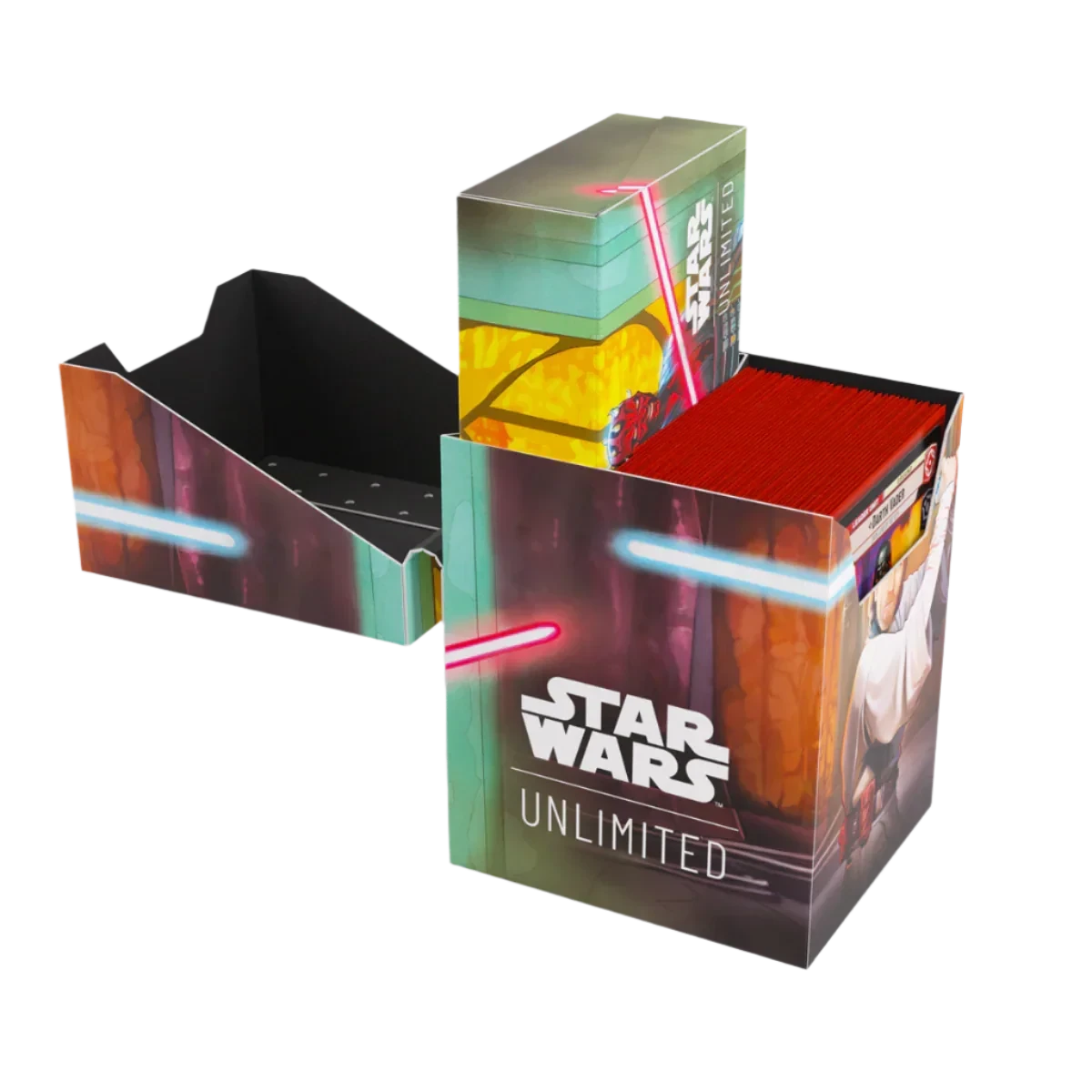Gamegenic - Star Wars: Unlimited - Soft Crate - Obi-Wan Kenobi/Darth Maul(Gamegenic Star Wars Unlimited Soft Crate Obi Wan Kenobi Darth Maul) 7 Gamegenic - Star Wars: Unlimited - Soft Crate - Obi-Wan Kenobi/Darth Maul(Gamegenic Star Wars Unlimited Soft Crate Obi Wan Kenobi Darth Maul) - Image 7