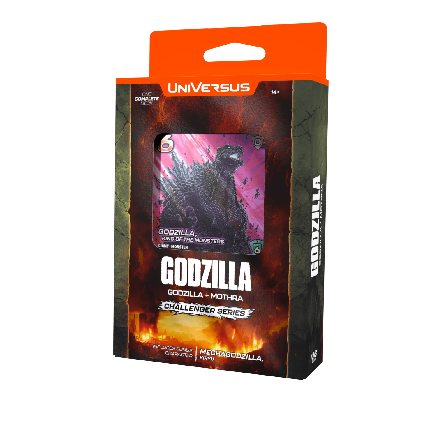 UniVersus CCG - Godzilla - Godzilla & Mothra Challenger Series Deck(Universus Ccg Godzilla Godzilla Mothra Challenger Series Deck) 4 UniVersus CCG - Godzilla - Godzilla & Mothra Challenger Series Deck(Universus Ccg Godzilla Godzilla Mothra Challenger Series Deck) - Image 4