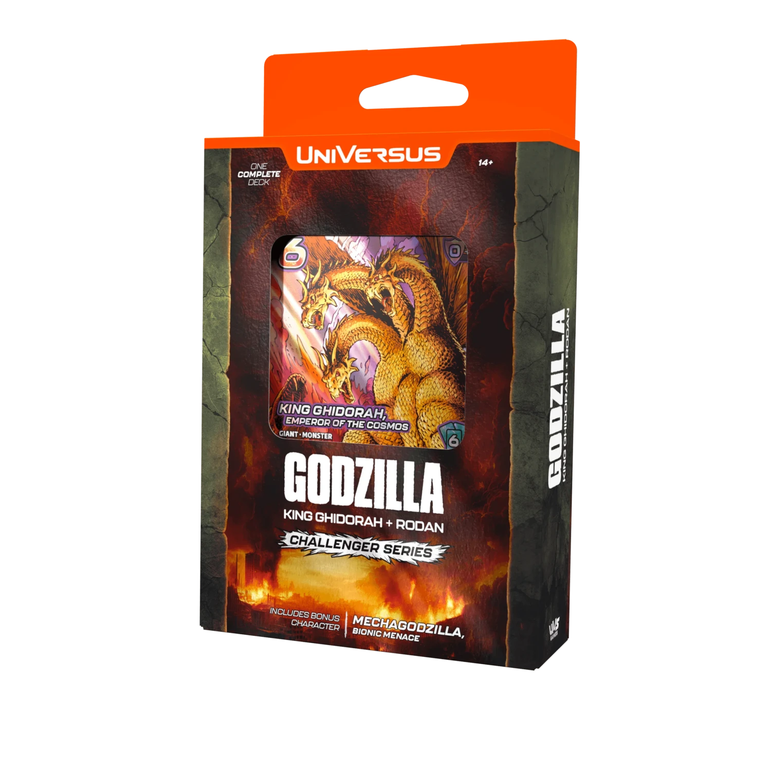 UniVersus CCG - Godzilla - King Ghidorah & Rodan Challenger Series Deck(Universus Ccg Godzilla King Ghidorah Rodan Challenger Series Deck) 4 UniVersus CCG - Godzilla - King Ghidorah & Rodan Challenger Series Deck(Universus Ccg Godzilla King Ghidorah Rodan Challenger Series Deck) - Image 4