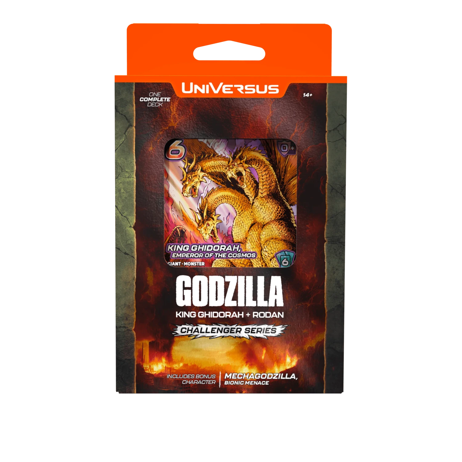 UniVersus CCG - Godzilla - King Ghidorah & Rodan Challenger Series Deck(Universus Ccg Godzilla King Ghidorah Rodan Challenger Series Deck) 1 UniVersus CCG - Godzilla - King Ghidorah & Rodan Challenger Series Deck(Universus Ccg Godzilla King Ghidorah Rodan Challenger Series Deck)
