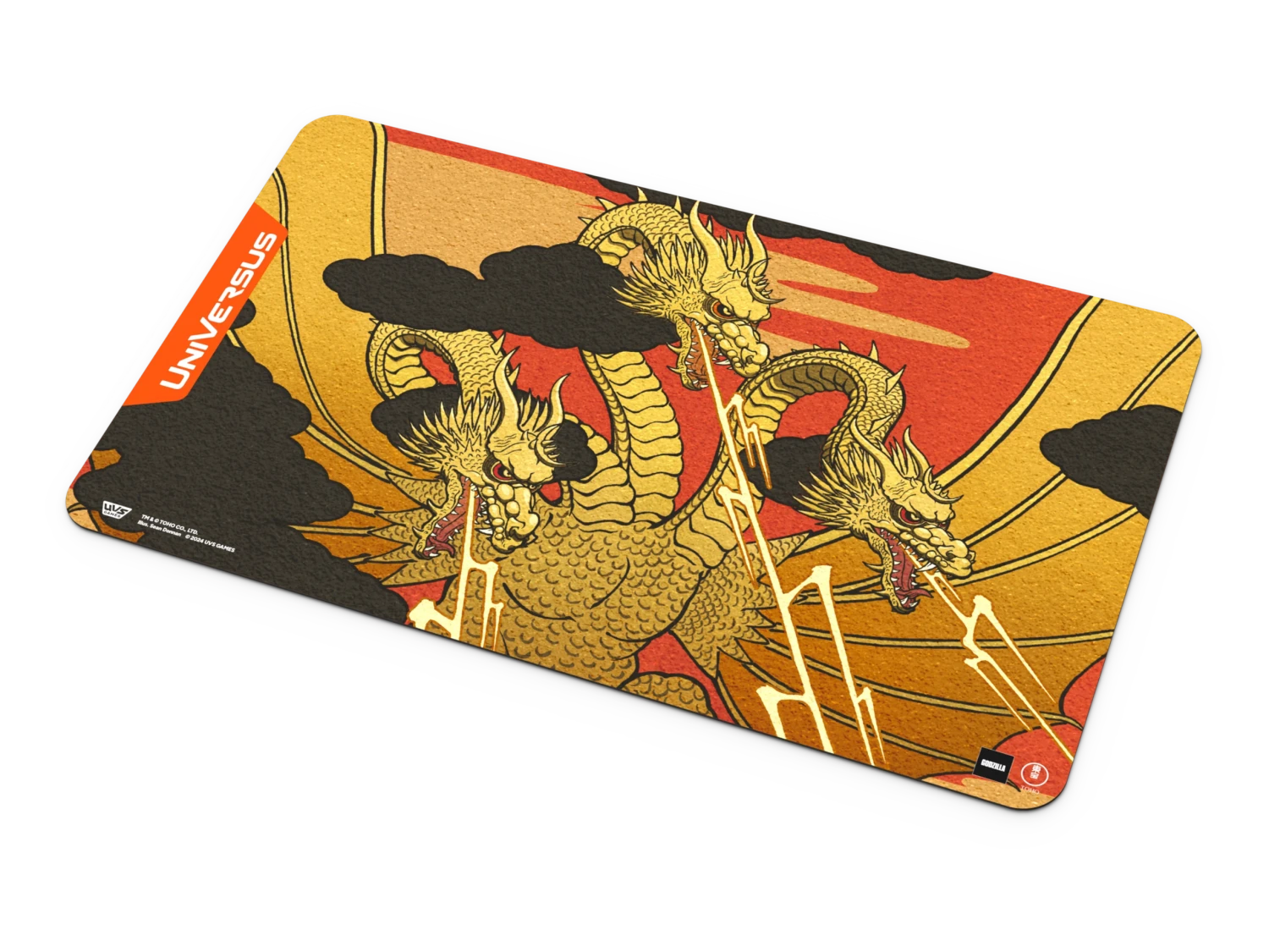 UniVersus CCG - Godzilla - King Ghidorah Playmat(Universus Ccg Godzilla King Ghidorah Playmat) 4 UniVersus CCG - Godzilla - King Ghidorah Playmat(Universus Ccg Godzilla King Ghidorah Playmat) - Image 4