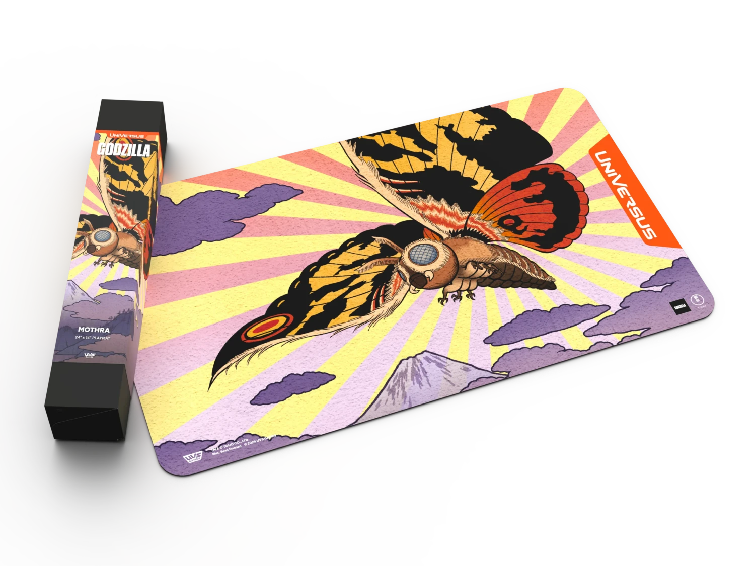 UniVersus CCG - Godzilla - Mothra Playmat(Universus Ccg Godzilla Mothra Playmat) 1 UniVersus CCG - Godzilla - Mothra Playmat(Universus Ccg Godzilla Mothra Playmat)