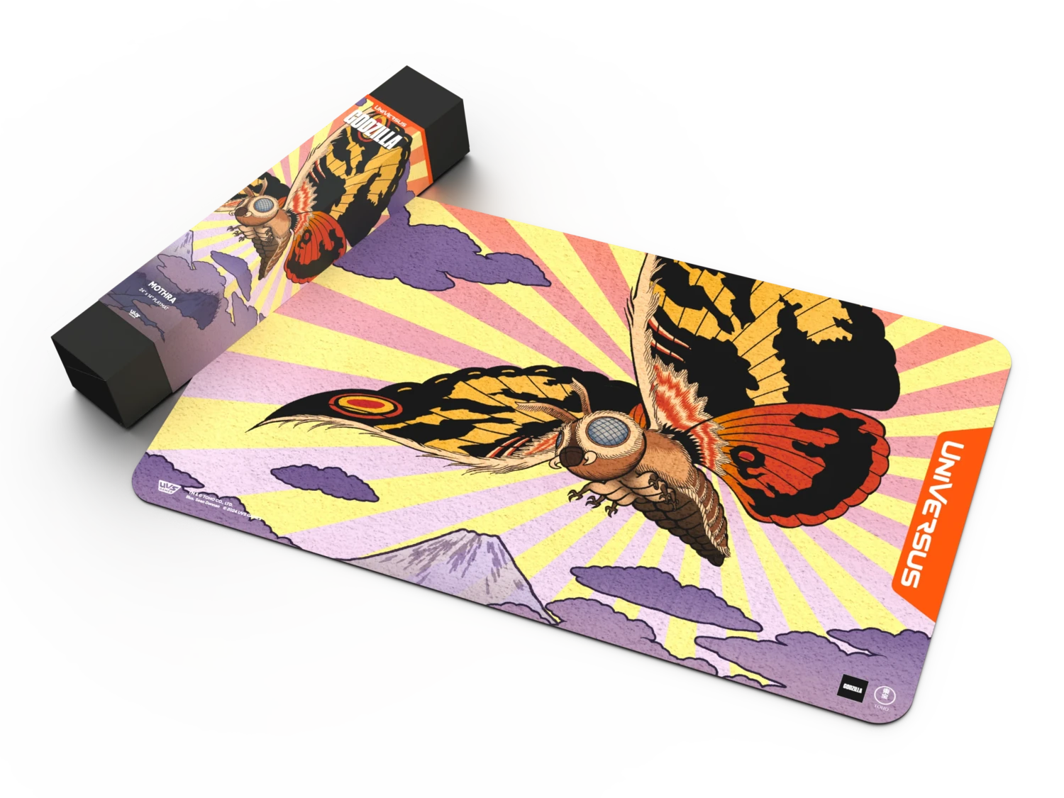 UniVersus CCG - Godzilla - Mothra Playmat(Universus Ccg Godzilla Mothra Playmat) 2 UniVersus CCG - Godzilla - Mothra Playmat(Universus Ccg Godzilla Mothra Playmat) - Image 2