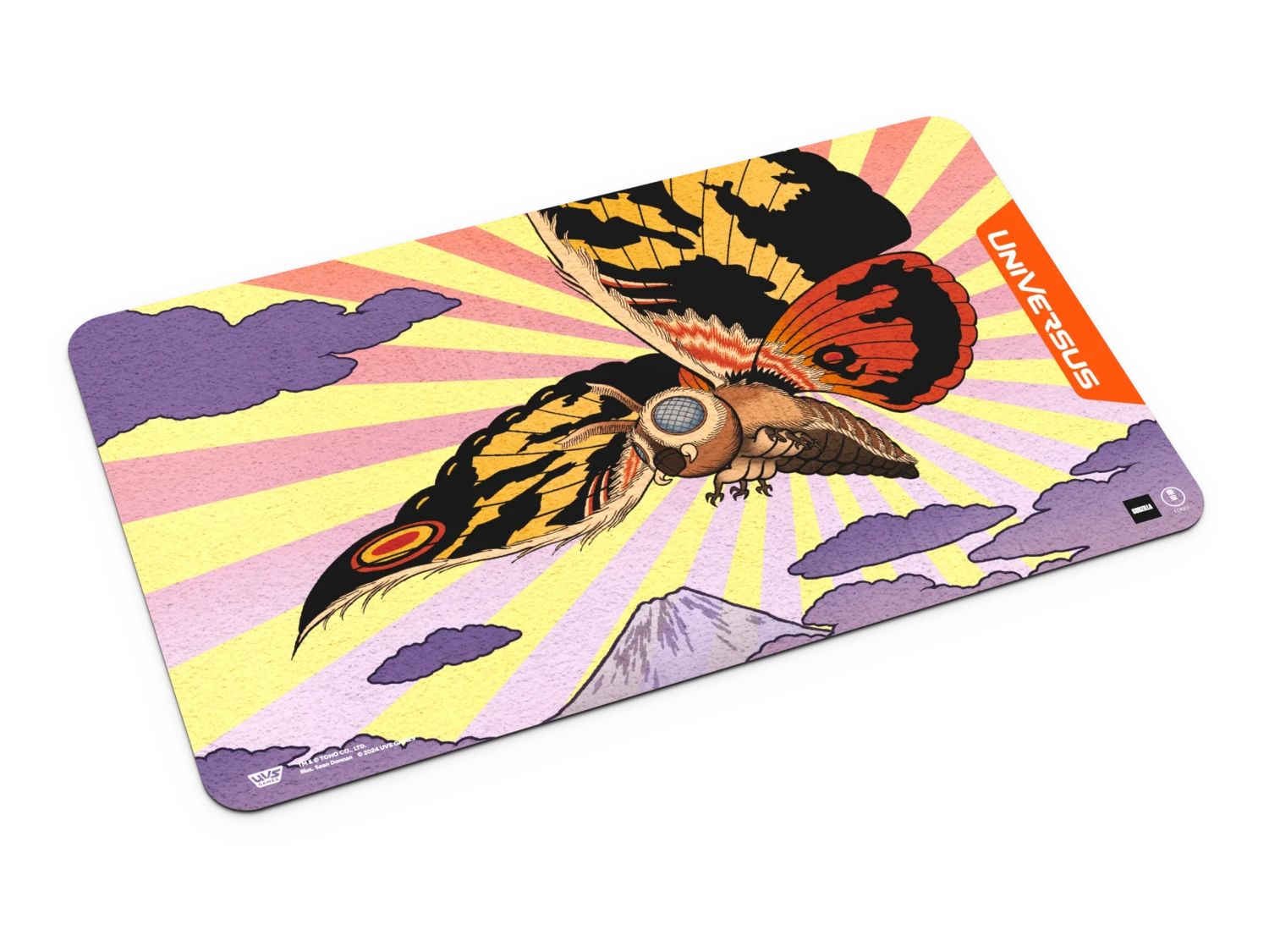 UniVersus CCG - Godzilla - Mothra Playmat(Universus Ccg Godzilla Mothra Playmat) 3 UniVersus CCG - Godzilla - Mothra Playmat(Universus Ccg Godzilla Mothra Playmat) - Image 3