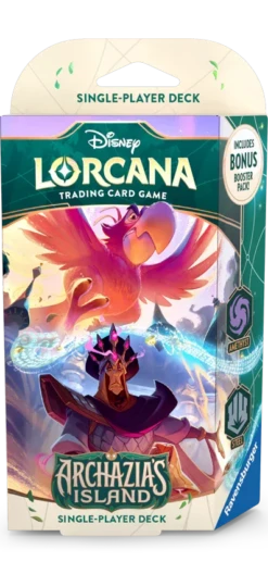 Disney - Lorcana TCG - Archazia's Island - Starter Deck - Lago & Jafar(Disney Lorcana Tcg Archazias Island Starter Deck Lago Jafar)