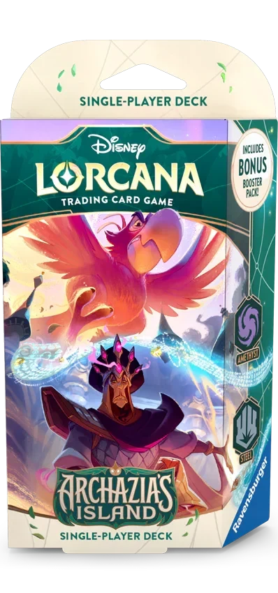 Disney - Lorcana TCG - Archazia's Island - Starter Deck - Lago & Jafar(Disney Lorcana Tcg Archazias Island Starter Deck Lago Jafar) 1 Disney - Lorcana TCG - Archazia's Island - Starter Deck - Lago & Jafar(Disney Lorcana Tcg Archazias Island Starter Deck Lago Jafar)