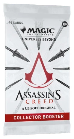 Magic: The Gathering - Universes Beyond: Assassin's Creed - Collector Booster Pack(Magic The Gathering Universes Beyond Assassins Creed Collector Booster Pack)