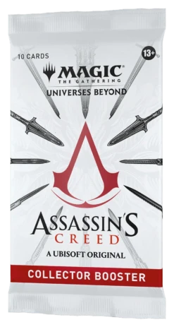 Magic: The Gathering - Universes Beyond: Assassin's Creed - Collector Booster Pack(Magic The Gathering Universes Beyond Assassins Creed Collector Booster Pack) 5 Magic: The Gathering - Universes Beyond: Assassin's Creed - Collector Booster Pack(Magic The Gathering Universes Beyond Assassins Creed Collector Booster Pack) -The Card Vault Store MTGACR EN ClctrBstr 01 03 1