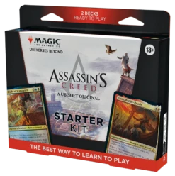 Magic: The Gathering - Universes Beyond: Assassin's Creed - Starter Kit(Magic The Gathering Universes Beyond Assassins Creed Starter Kit) -The Card Vault Store MTGACR EN OtrBx StrtrKt 01 03