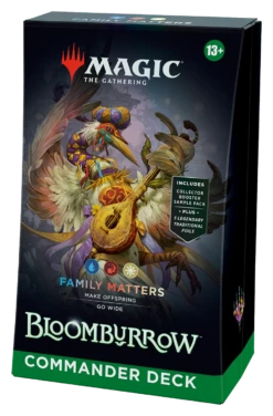 Magic: The Gathering - Bloomburrow - Commander Deck - Family Matters(Magic The Gathering Bloomburrow Commander Deck Family Matters)