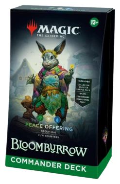 Magic: The Gathering - Bloomburrow - Commander Deck - Peace Offering(Magic The Gathering Bloomburrow Commander Deck Peace Offering)