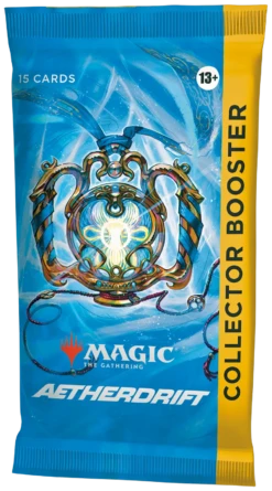 Magic: The Gathering - Aetherdrift - Collector Booster Box (12x Packs)(Magic The Gathering Aetherdrift Collector Booster Box 12x Packs) -The Card Vault Store MTGDFT EN Bstr Clctr 01 01
