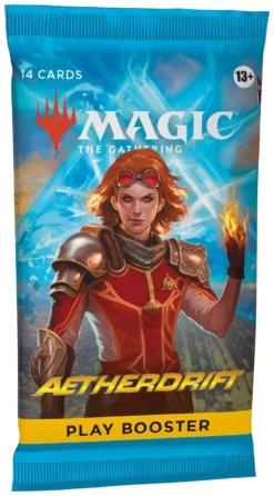 Magic: The Gathering - Aetherdrift - Play Booster Box (30x Packs)(Magic The Gathering Aetherdrift Play Booster Box 30x Packs) -The Card Vault Store MTGDFT EN Bstr Play 01 03