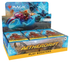 Magic: The Gathering - Aetherdrift - Play Booster Box (30x Packs)(Magic The Gathering Aetherdrift Play Booster Box 30x Packs) -The Card Vault Store MTGDFT EN DspBx Play 01 01