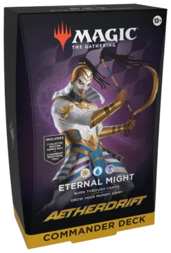 Magic: The Gathering - Aetherdrift - Commander Deck - Bundle(Magic The Gathering Aetherdrift Commander Deck Bundle) -The Card Vault Store MTGDFT EN OtrBx Cmndr 02 01