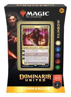 Magic: The Gathering - Dominaria United - Commander Deck - Painbow(Magic The Gathering Dominaria United Commander Deck Painbow)