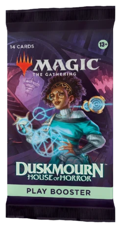 Magic: The Gathering - Duskmourn: House Of Horrors - Play Booster Pack(Magic The Gathering Duskmourn House Of Horrors Play Booster Pack) 6 Magic: The Gathering - Duskmourn: House Of Horrors - Play Booster Pack(Magic The Gathering Duskmourn House Of Horrors Play Booster Pack) -The Card Vault Store MTGDSK EN Bstr Play 01 03