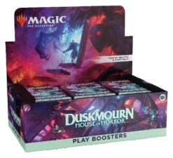 Magic: The Gathering - Duskmourn: House Of Horrors - Play Booster Box (36 Packs)(Magic The Gathering Duskmourn House Of Horrors Play Booster Box 36 Packs)
