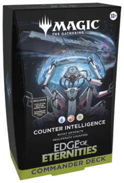 Magic: The Gathering - Edge Of Eternities - Commander Deck - Counter Intelligence(Magic The Gathering Edge Of Eternities Commander Deck Counter Intelligence)