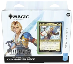 Magic: The Gathering - Universes Beyond - Final Fantasy - Collector Commander Deck - Tidus, Yuna's Guardian(Magic The Gathering Universes Beyond Final Fantasy Collector Commander Deck Tidus Yunas Guardian)