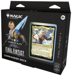 Magic: The Gathering - Universes Beyond - Final Fantasy - Commander Deck - Counter Blitz(Magic The Gathering Universes Beyond Final Fantasy Commander Deck Tidus Yunas Guardian) 6 Magic: The Gathering - Universes Beyond - Final Fantasy - Commander Deck - Counter Blitz(Magic The Gathering Universes Beyond Final Fantasy Commander Deck Tidus Yunas Guardian) -The Card Vault Store MTGFIN EN OtrBx Cmndr 03 03