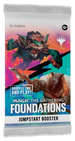 Magic: The Gathering - Foundations - Jumpstart 2025 Booster Pack(Magic The Gathering Foundations Jumpstart 2025 Booster Pack)