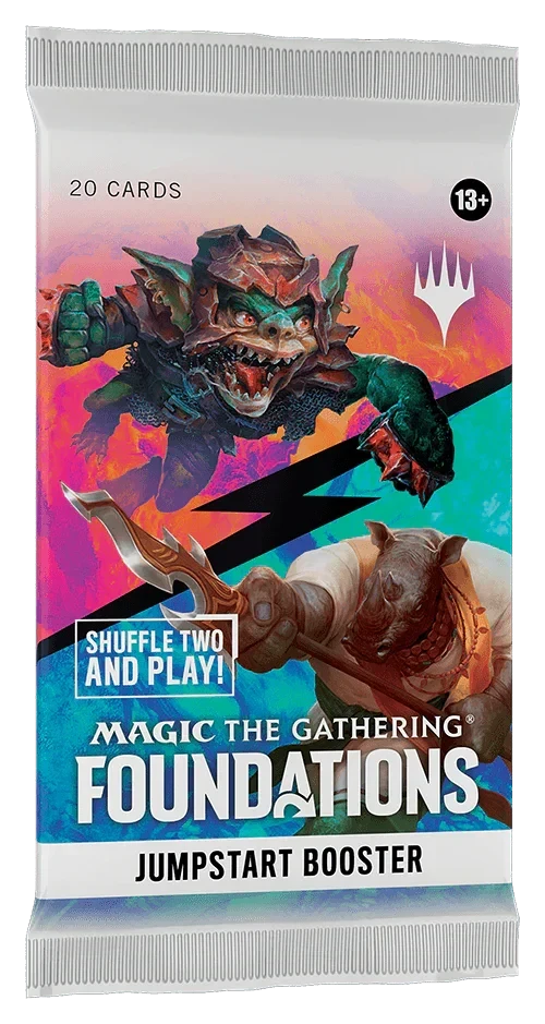 Magic: The Gathering - Foundations - Jumpstart 2025 Booster Pack(Magic The Gathering Foundations Jumpstart 2025 Booster Pack) 1 Magic: The Gathering - Foundations - Jumpstart 2025 Booster Pack(Magic The Gathering Foundations Jumpstart 2025 Booster Pack)
