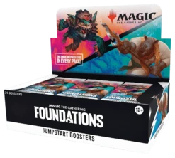 Magic: The Gathering - Foundations - Jumpstart 2025 Booster Box(Magic The Gathering Foundations Jumpstart 2025 Booster Box) -The Card Vault Store MTGFND EN DspBx Jmp 01 03