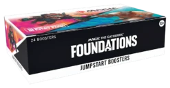 Magic: The Gathering - Foundations - Jumpstart 2025 Booster Box(Magic The Gathering Foundations Jumpstart 2025 Booster Box) -The Card Vault Store MTGFND EN DspBx Jmp 02 01