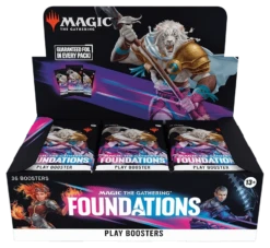 Magic: The Gathering - Foundations - Display Case (6x Play Boxes)(Magic The Gathering Foundations Display Case 6x Play Boxes) 12 Magic: The Gathering - Foundations - Display Case (6x Play Boxes)(Magic The Gathering Foundations Display Case 6x Play Boxes) -The Card Vault Store MTGFND EN DspBx Play 01 02