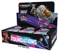 Magic: The Gathering - Foundations - Display Case (6x Play Boxes)(Magic The Gathering Foundations Display Case 6x Play Boxes) 13 Magic: The Gathering - Foundations - Display Case (6x Play Boxes)(Magic The Gathering Foundations Display Case 6x Play Boxes) -The Card Vault Store MTGFND EN DspBx Play 01 03
