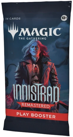 Magic: The Gathering - Innistrad Remastered - Play Booster Pack(Magic The Gathering Innistrad Remastered Play Booster Pack) -The Card Vault Store MTGINR EN Bstr Play 01 03 f8619e3b e16f 4739 ae3b e30176027dc1