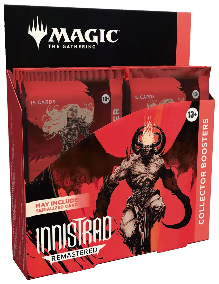 Magic: The Gathering - Innistrad Remastered - Collector Booster Box (12x Packs)(Magic The Gathering Innistrad Remastered Collector Booster Box 12x Packs) 1 Magic: The Gathering - Innistrad Remastered - Collector Booster Box (12x Packs)(Magic The Gathering Innistrad Remastered Collector Booster Box 12x Packs)