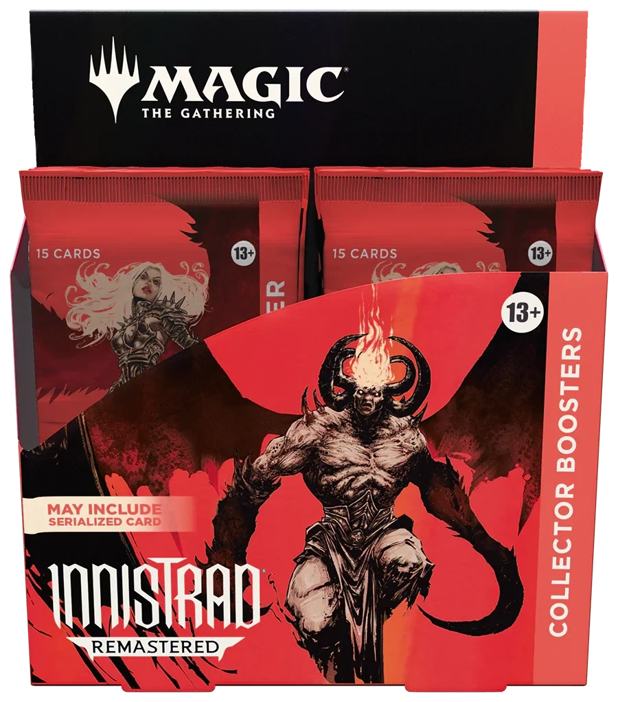 Magic: The Gathering - Innistrad Remastered - Collector Booster Box (12x Packs)(Magic The Gathering Innistrad Remastered Collector Booster Box 12x Packs) 2 Magic: The Gathering - Innistrad Remastered - Collector Booster Box (12x Packs)(Magic The Gathering Innistrad Remastered Collector Booster Box 12x Packs) - Image 2