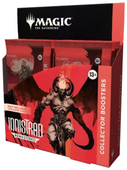Magic: The Gathering - Innistrad Remastered - Collector Booster Box (12x Packs)(Magic The Gathering Innistrad Remastered Collector Booster Box 12x Packs) 11 Magic: The Gathering - Innistrad Remastered - Collector Booster Box (12x Packs)(Magic The Gathering Innistrad Remastered Collector Booster Box 12x Packs) -The Card Vault Store MTGINR EN DspBx Clctr 01 03
