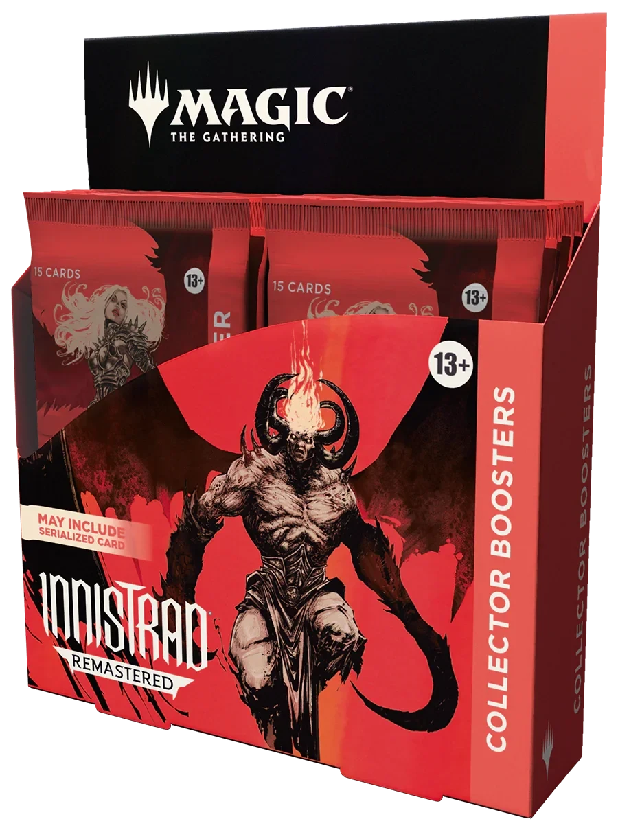 Magic: The Gathering - Innistrad Remastered - Collector Booster Box (12x Packs)(Magic The Gathering Innistrad Remastered Collector Booster Box 12x Packs) 3 Magic: The Gathering - Innistrad Remastered - Collector Booster Box (12x Packs)(Magic The Gathering Innistrad Remastered Collector Booster Box 12x Packs) - Image 3