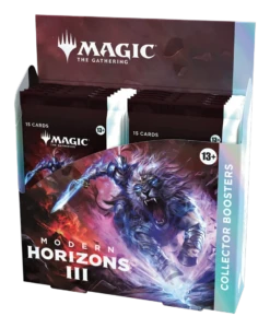 Magic: The Gathering - Modern Horizons 3 - Collector Booster Box(Magic The Gathering Modern Horizons 3 Collector Booster Box) -The Card Vault Store MTGMH3 EN DspBxClctr 01 03