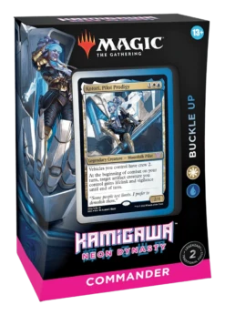 Magic: The Gathering - Kamigawa Neon Dynasty Commander Deck - Buckle Up(Magic The Gathering Kamigawa Neon Dynasty Commander Deck Buckle Up)